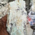 Lithium ore spodumene-lepidolite-ambyligonite